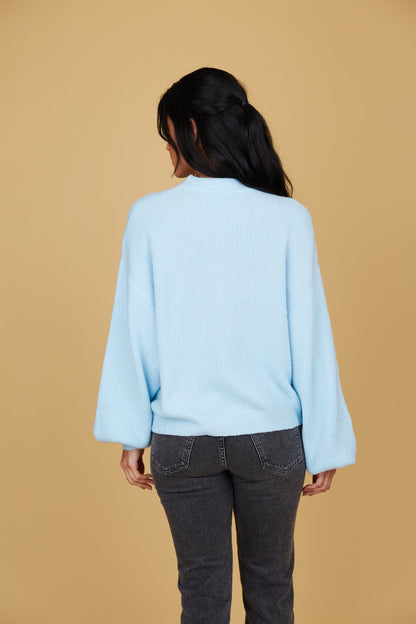 CROSBY MILLER SWEATER - FROST