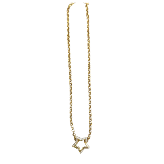 Star Spring Clasp Necklace
