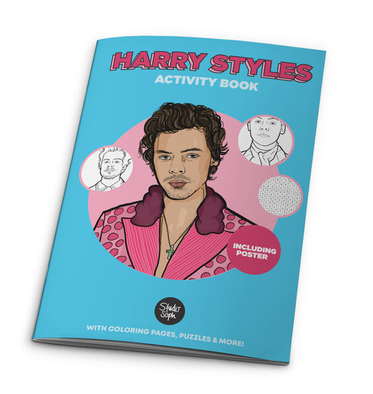 HARRY STYLES ACTIVITY BOOK