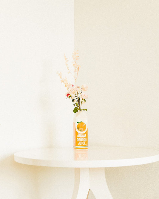 RISE AND SHINE VASE - ORANGE JUICE