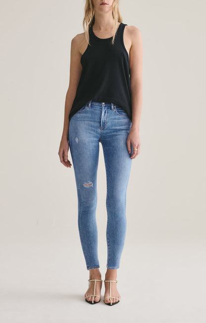 AGOLDE Sophie Mid Rise Skinny Ankle