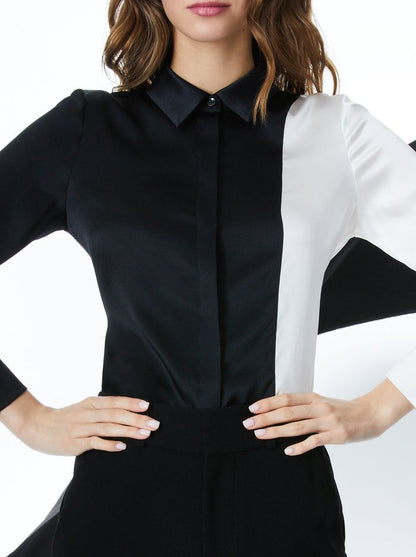 Alice + Olivia Willa Placket Top