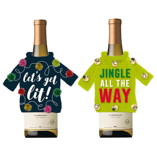 Wine Bottle Sweater