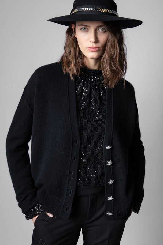 Zadig + Voltaire Mirka Bijou Cardigan