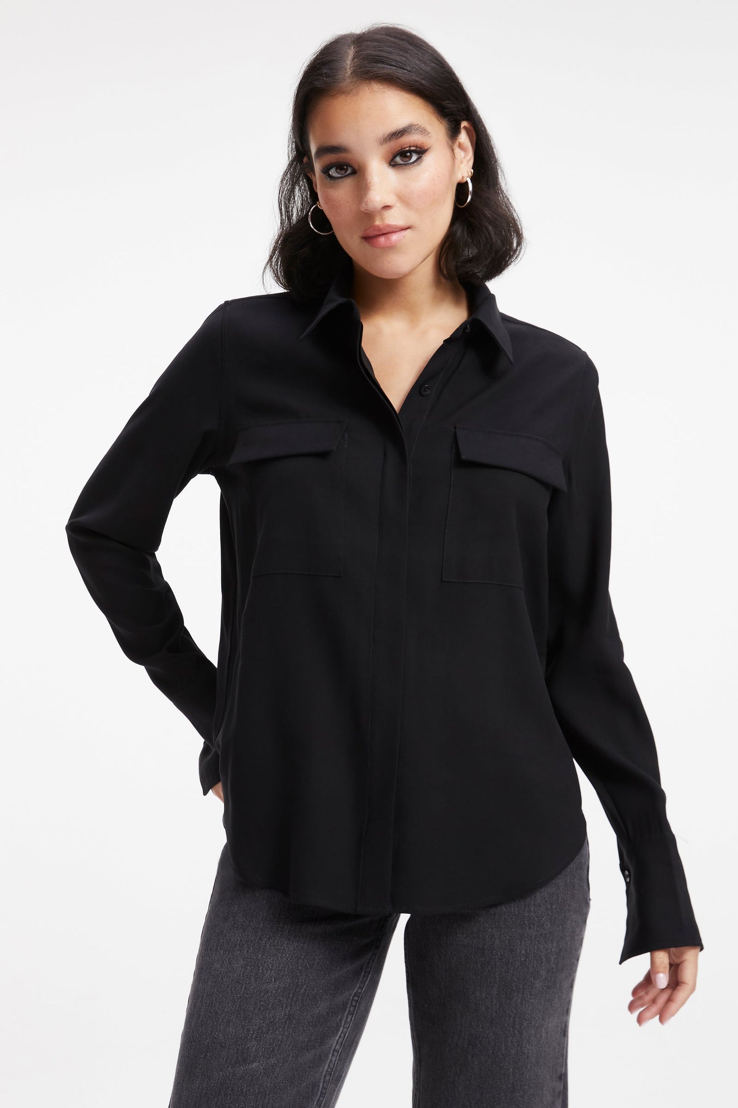 GOOD AMERICAN FLAP POCKET SHIRT