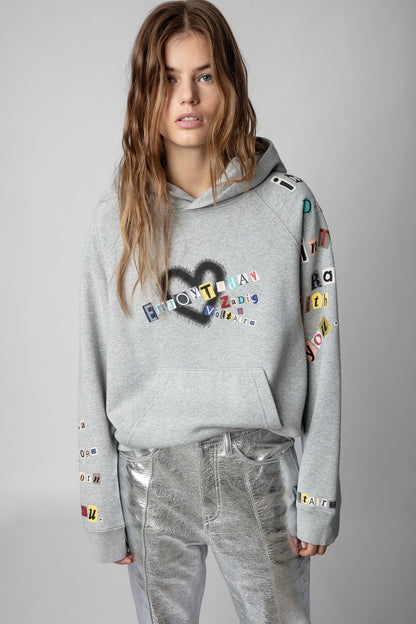 Zadig & Voltaire Sweatshirt Georgy Multicusto Heart