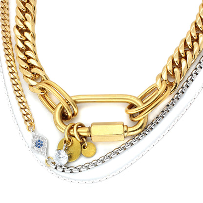 MAYA LAYERED NECKLACE SET