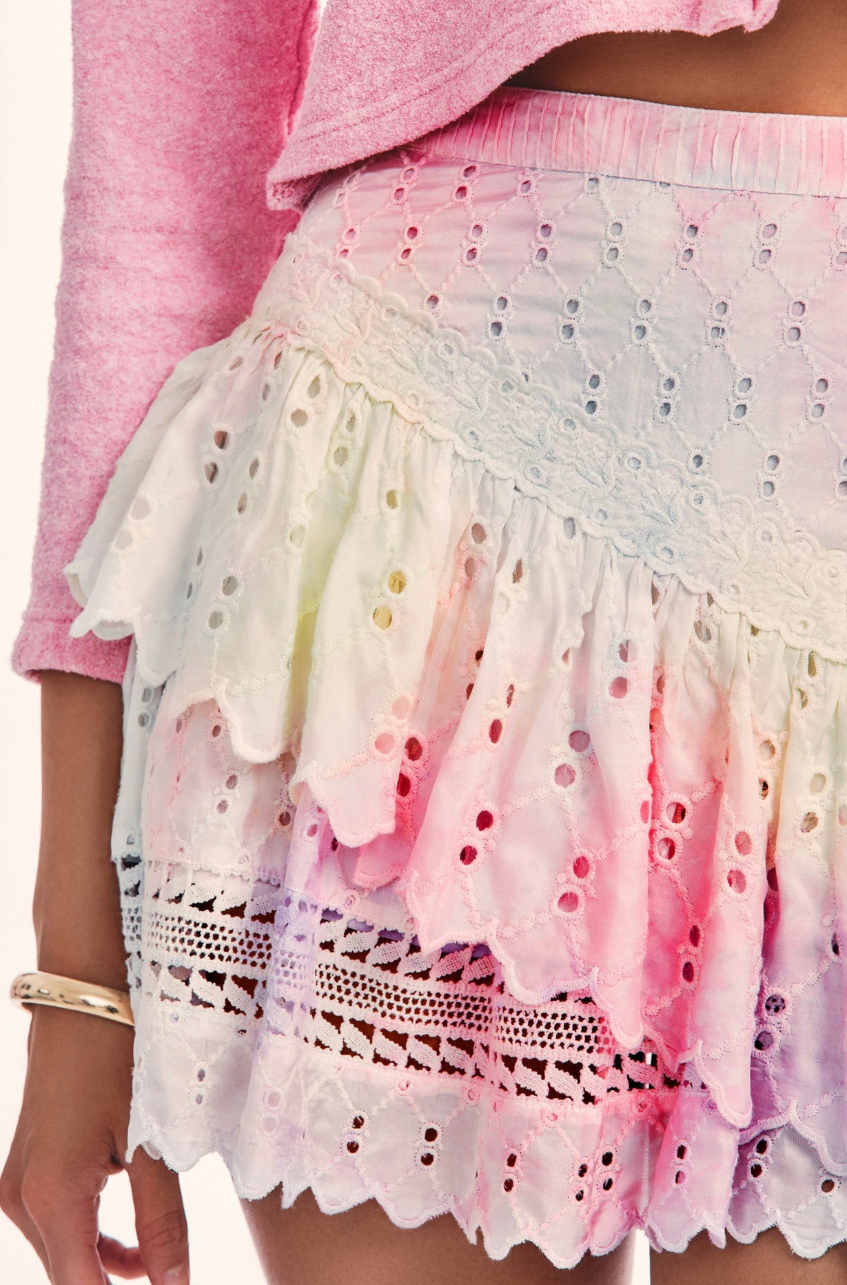 LoveShackFancy Aaron Skirt