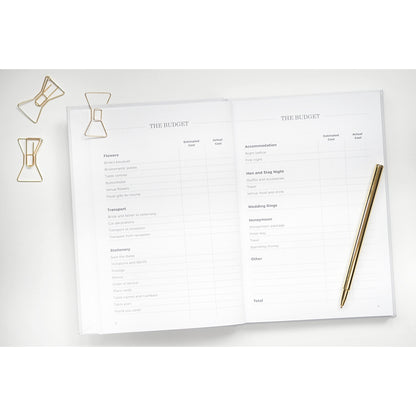 Wedding Planner (White) organiser gift for brides for her