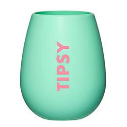 SILICONE WINE GLASS - TIPSY