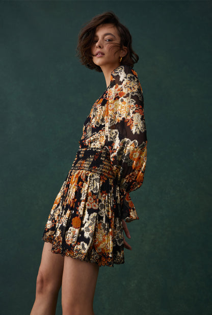 Hemant & Nandita Floral Skirt