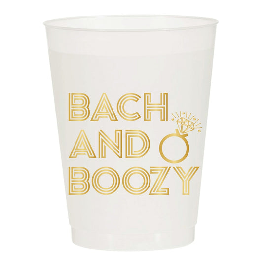 Bach and Boozy Bachelorette Cups - Set of 10 Cups