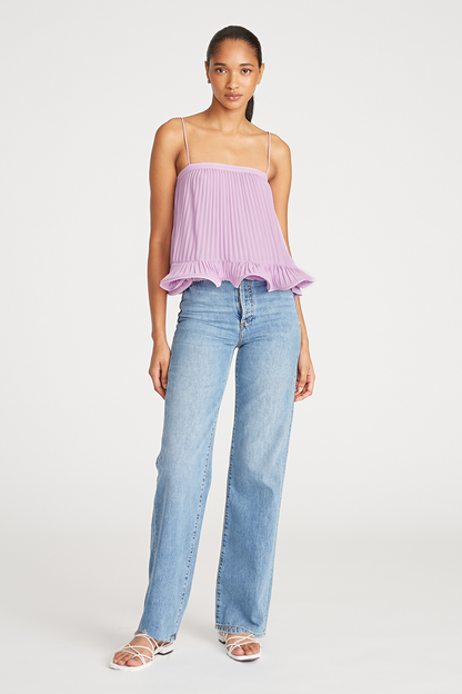 AMUR KERSTEN PLEATED TOP