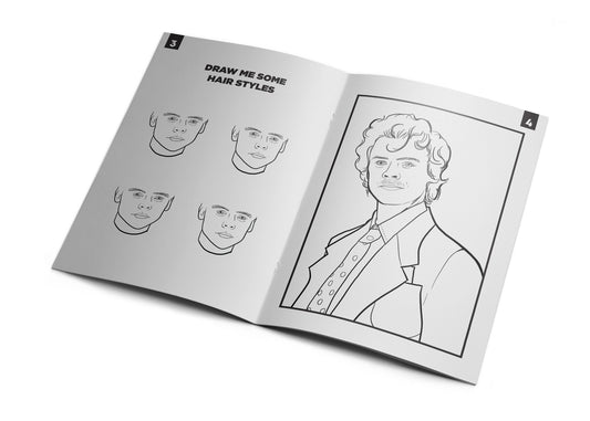 HARRY STYLES ACTIVITY BOOK