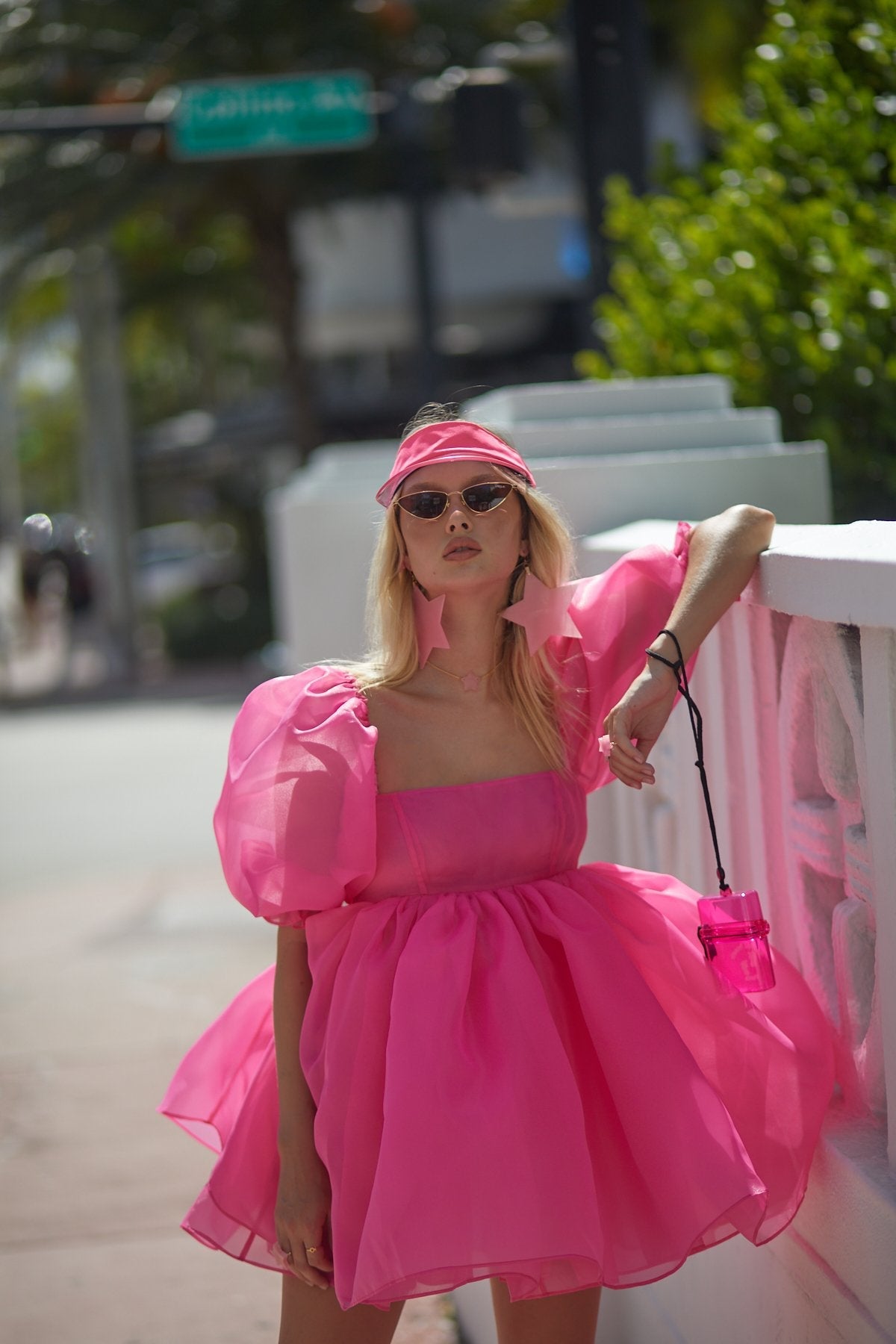 SELKIE CALI PUFF DRESS