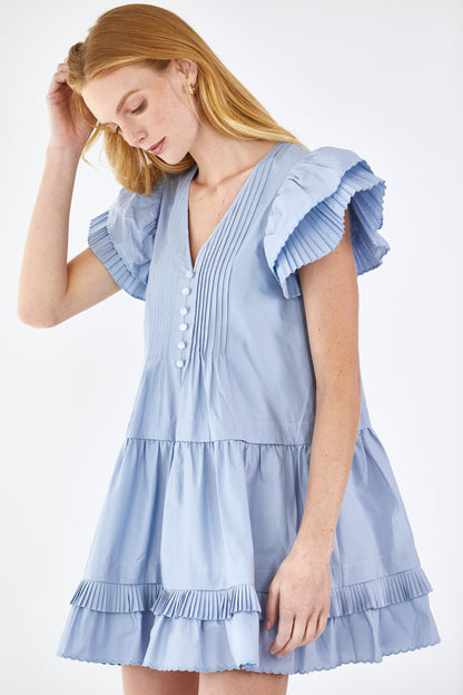Hunter Bell Virginia Dress - Periwinkle