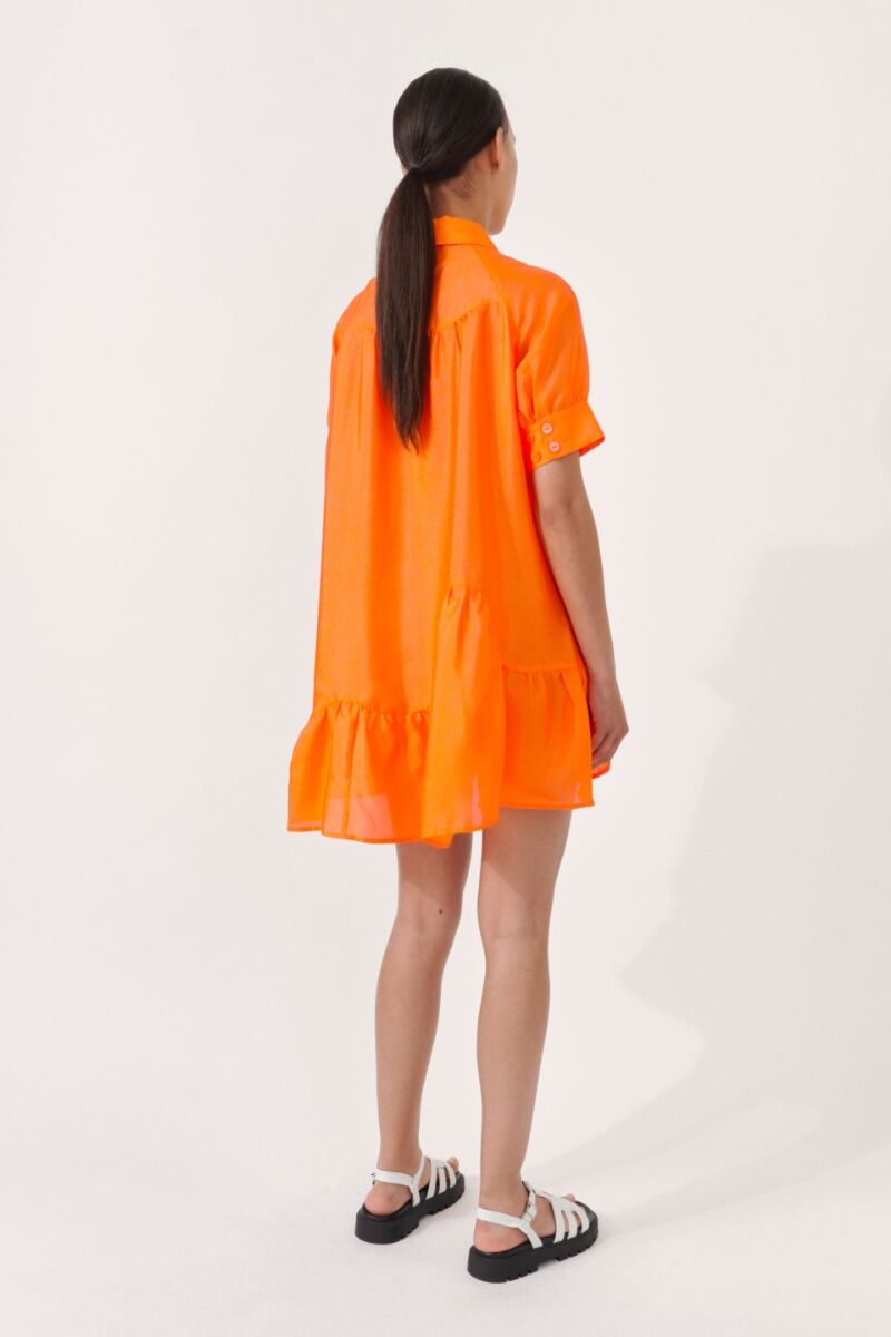 Baum Und Pferdgarten Alana Dress - Orange Popsicle