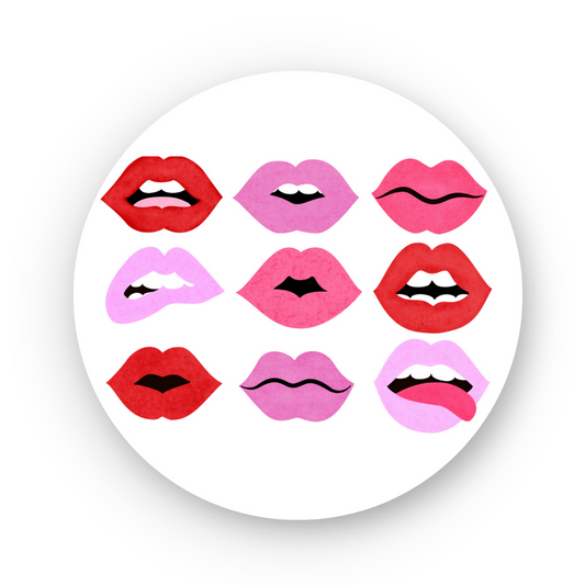 Pucker Up Coaster