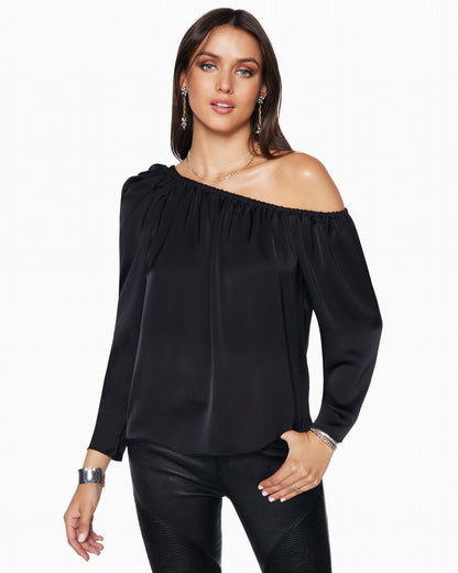 RAMY BROOK ILLEANA ONE SHOULDER TOP