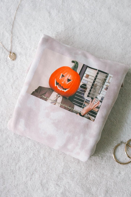 DWIGHT PUMPKIM HEAD PULLOVER