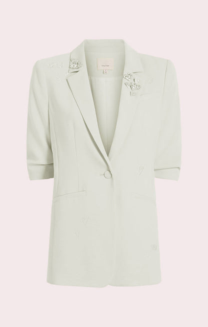 CINQ A SEPT Short Sleeve KHLOE BLAZER